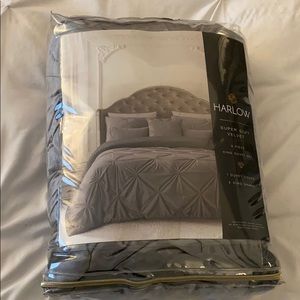Harlow super soft velvet 3 piece King Duvet set